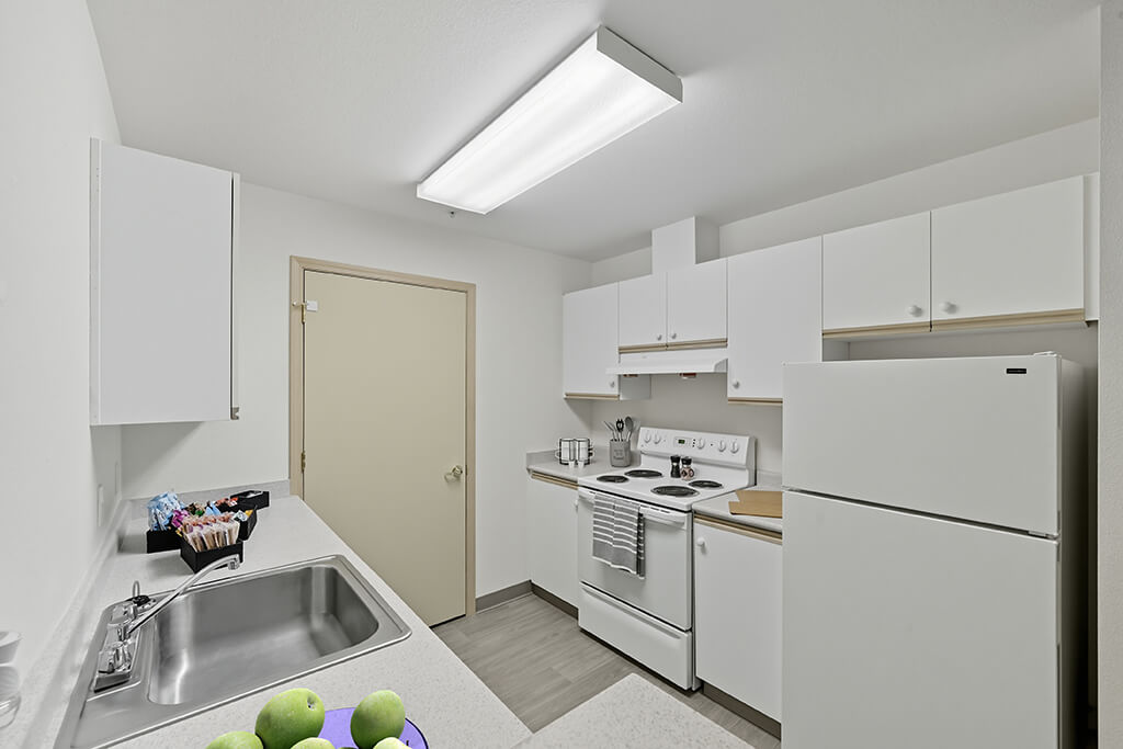 Kitchen at Alderwood Court in Lynnwood WA